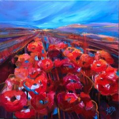 Dusk Poppies