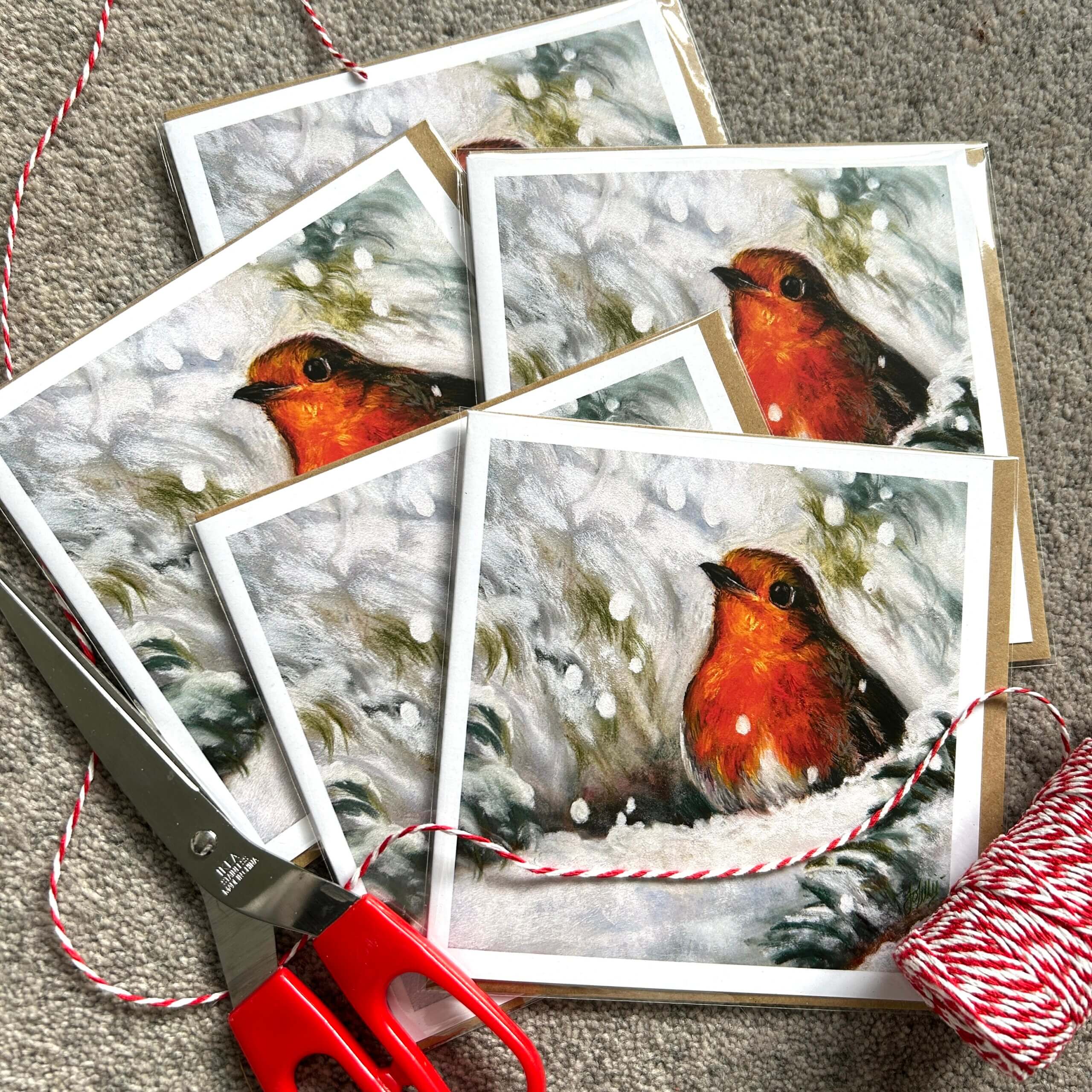 MULTIPACK 5x Robin cards