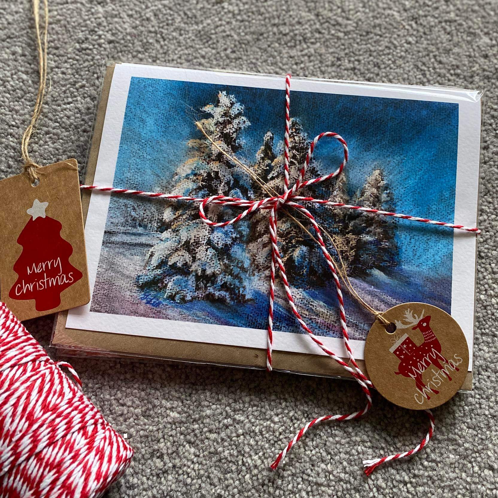 MULTIPACK 5x tree cards