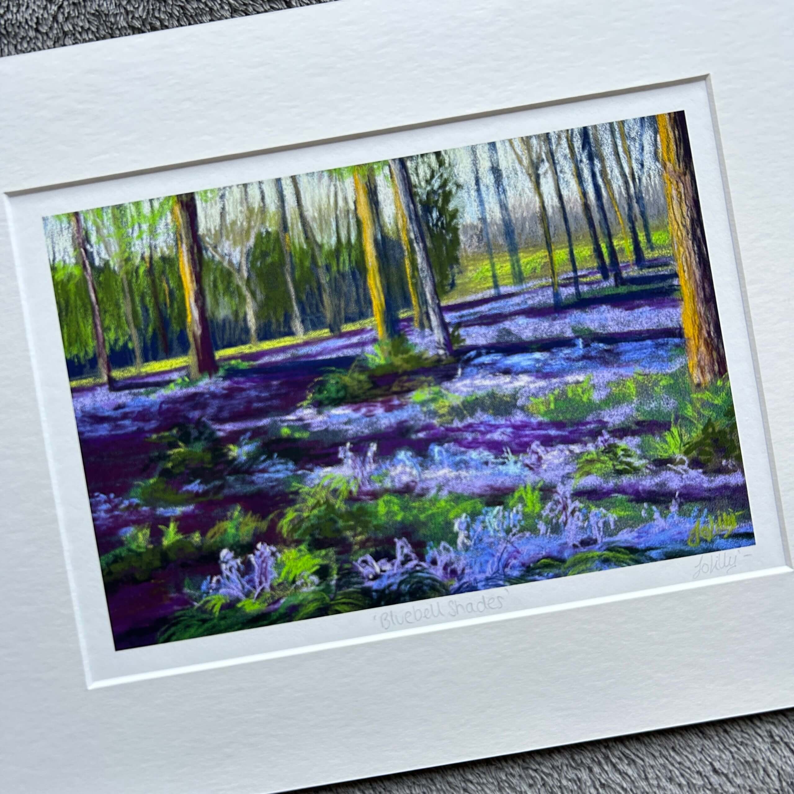 Bluebell Shades print
