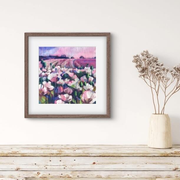 Pink Pop 12x12in print