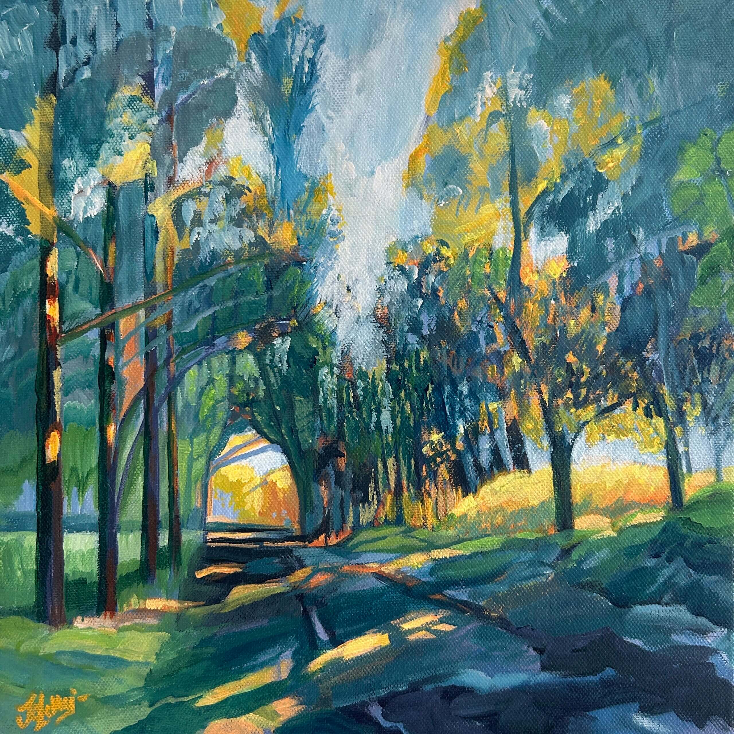 Woodland Promenade print