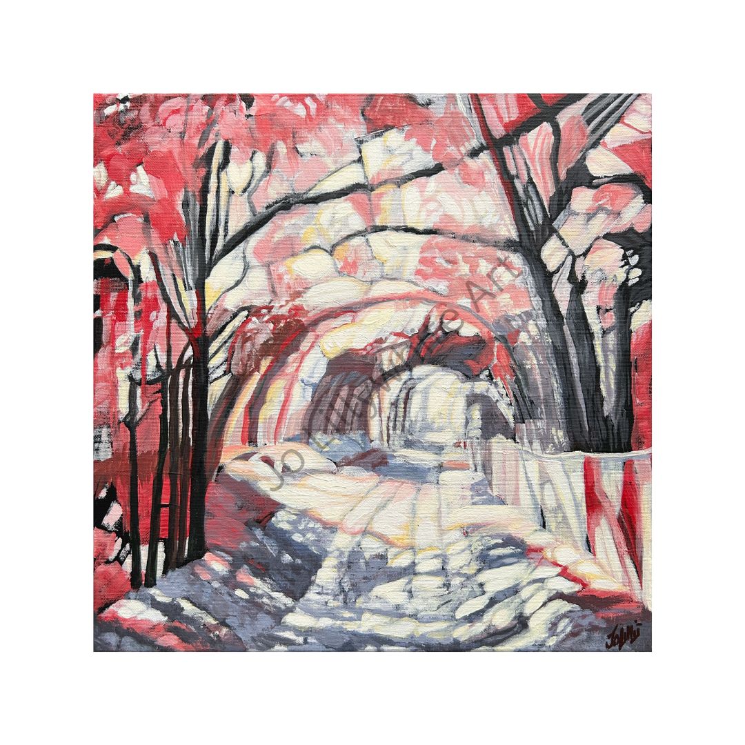Blossom Tunnel print