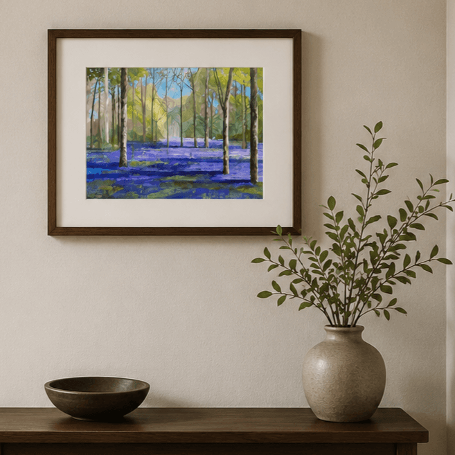 Bluebell Tide print