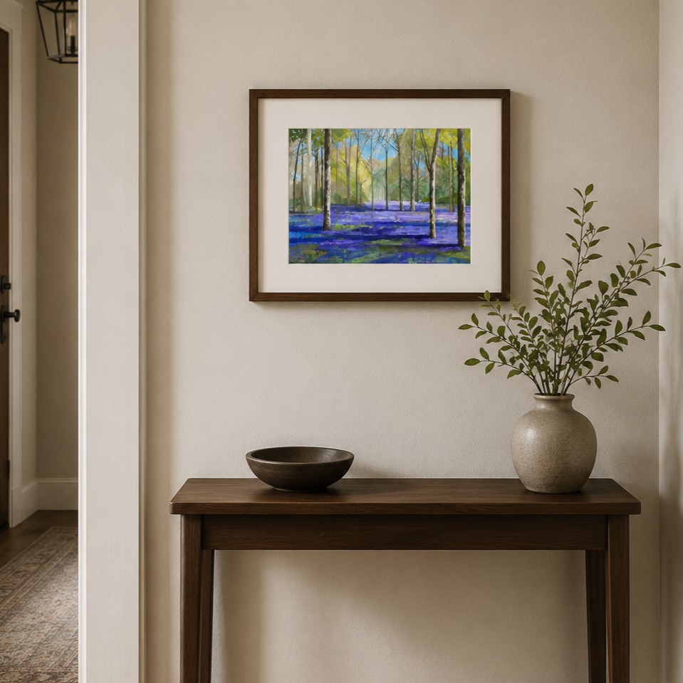 Bluebell Tide print