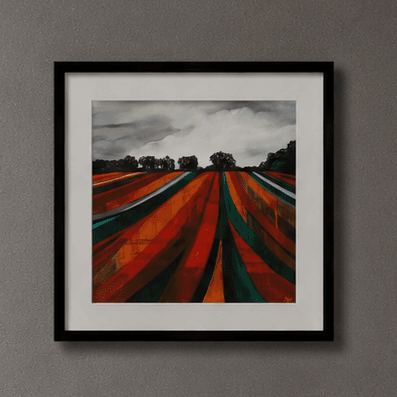 Big Top Field 12x12" print